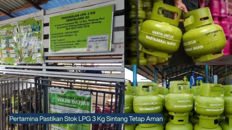 Pertamina Pastikan Stok LPG 3 Kg Sintang Tetap Aman